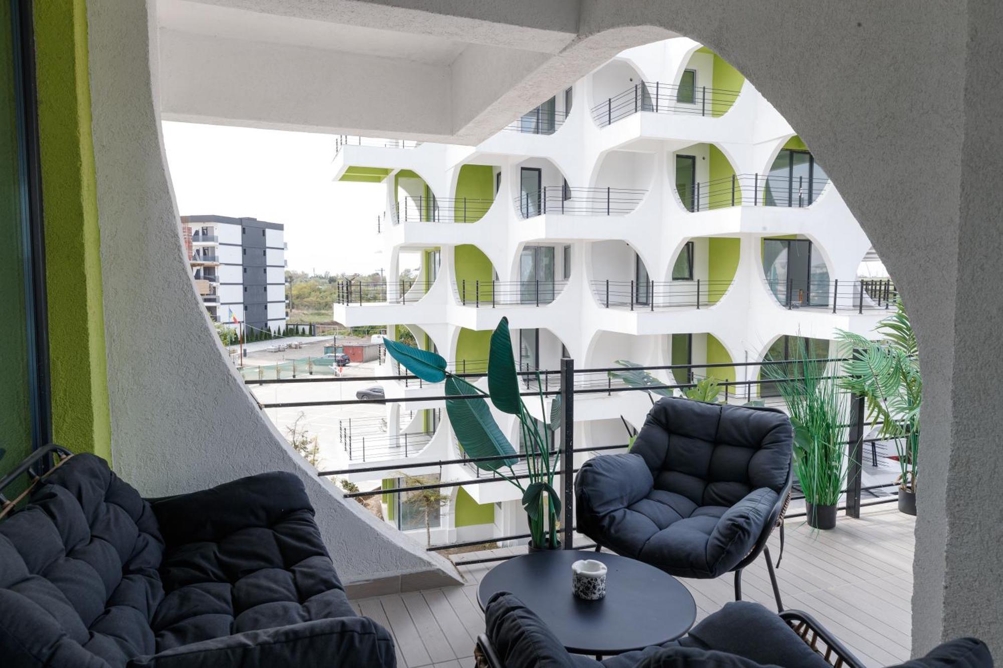 Grazzia Deluxe Apartments Năvodari Esterno foto
